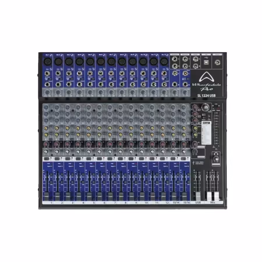 Bàn Mixer Wharfedale Pro SL1224USB