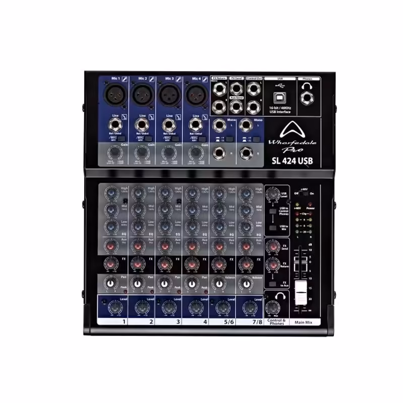 Bàn Mixer Wharfedale Pro SL424USB