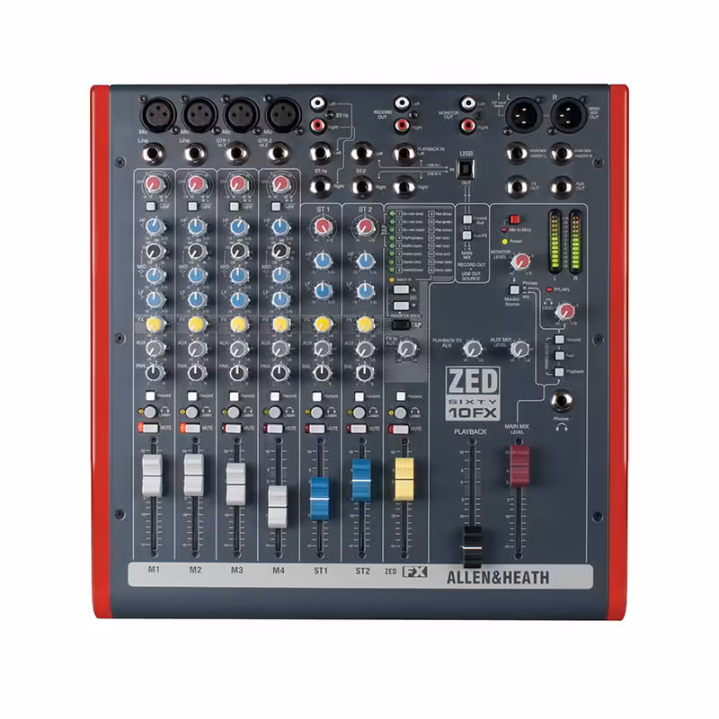 Mixer Allen & Heath ZED60-10FX