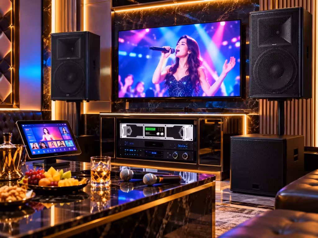 Ảnh minh họa Dapro MA850 phối ghép loa full-range - Dapro MA850 – Cục đẩy công suất 2 kênh cho dàn karaoke chất lượng cao