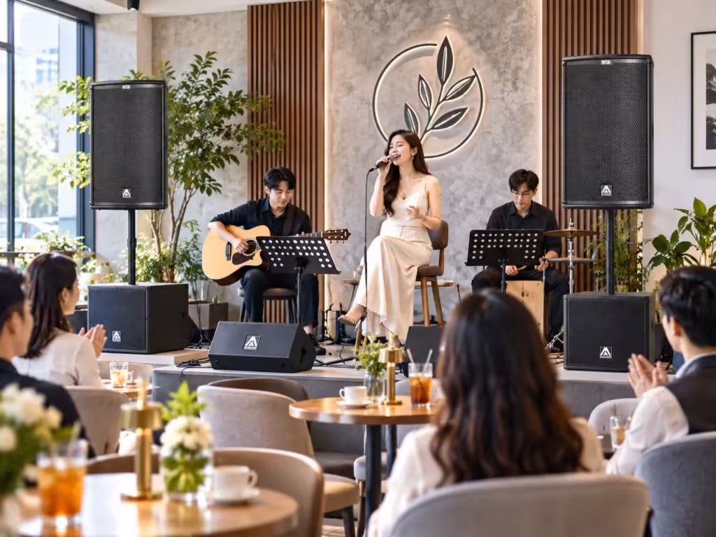 Hình minh họa nội dung: Loa Amate Nítid N15PR cho phòng trà – Âm thanh sáng, tinh tế và phù hợp không gian biểu diễn hiện đại - Thành Digital Store