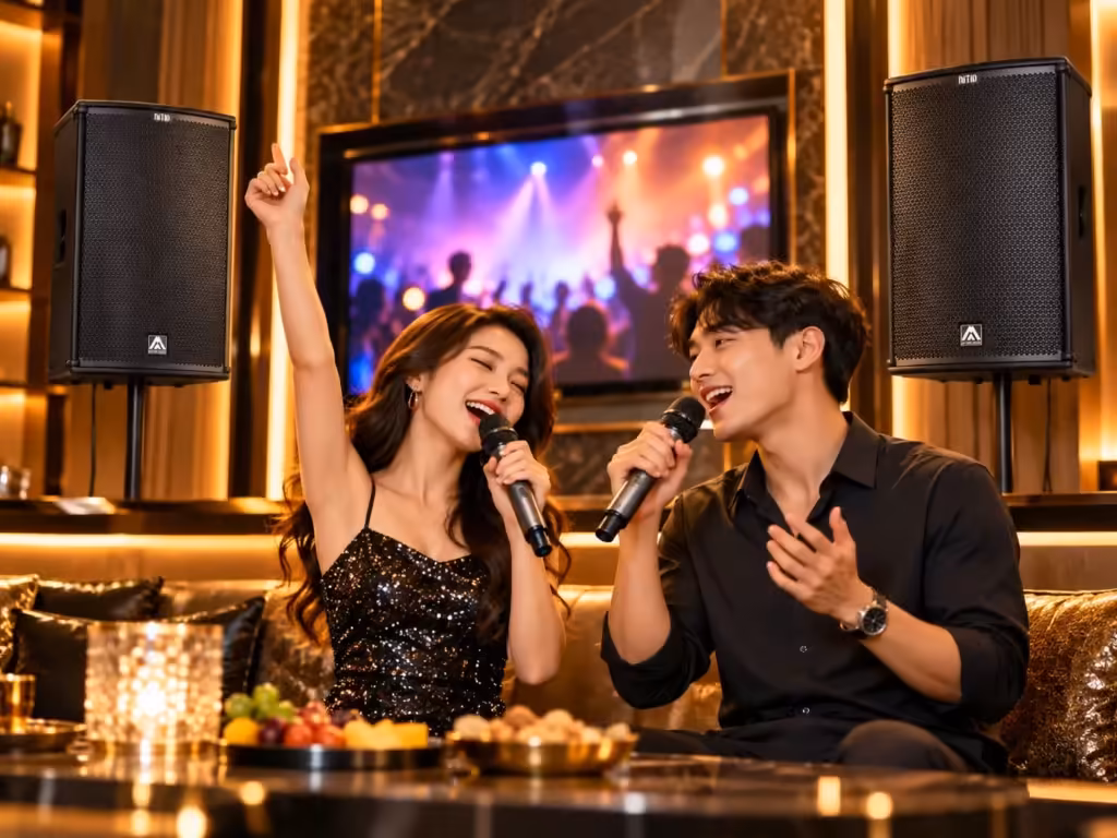 Hình minh họa: Micro phù hợp với Loa Amate Nítid N15P – Chọn đúng để hát rõ, bắt tiếng và dễ khai thác - Thành Digital Store