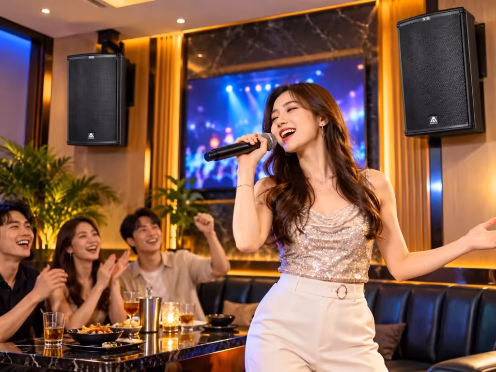 Hình minh họa nội dung: Micro phù hợp với Loa Amate Nítid N15P – Chọn đúng để hát rõ, bắt tiếng và dễ khai thác - Thành Digital Store